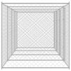 vidaXL Cage pour chien Argent 800 x 200 x 200 cm Acier galvanisé