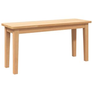 vidaXL Banc 90 cm bois massif caoutchouc