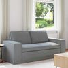 vidaXL Canap&eacute; Gris clair 182 x 80 x 82 cm tissu