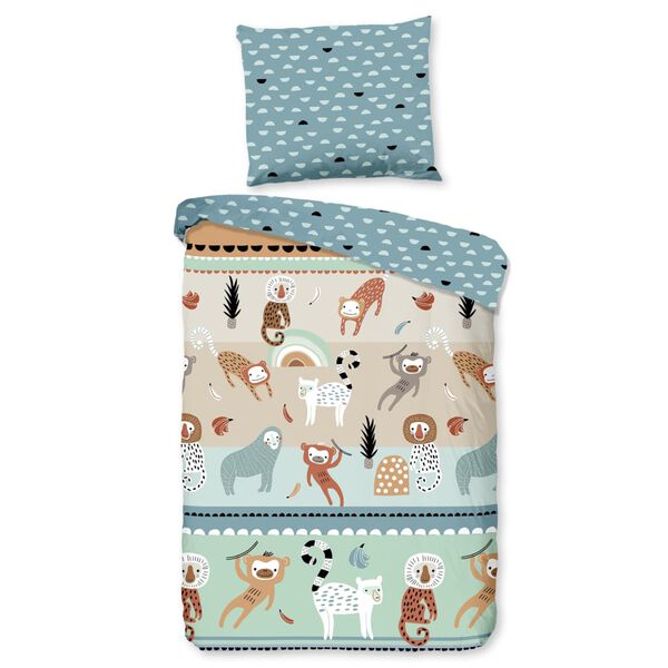 Good Morning Housse de couette enfant PLAY 120x150 cm Multicolore