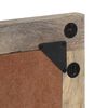 vidaXL Miroir de salle de bain 50x3x70 cm bois de manguier massif
