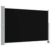 vidaXL Auvent lat&eacute;ral r&eacute;tractable de patio 160 x 300 cm Noir