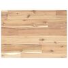 vidaXL &Eacute;tag&egrave;re flottante 60x30x2 cm bois d'acacia massif non trait&eacute;