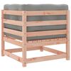 vidaXL Salon de jardin 5 pcs et coussins bois massif sapin de douglas