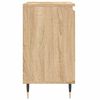 vidaXL Armoire de bain ch&ecirc;ne sonoma 58x33x60 cm bois d'ing&eacute;nierie