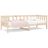 vidaXL Lit de jour sans matelas 80x200 cm bois de pin massif