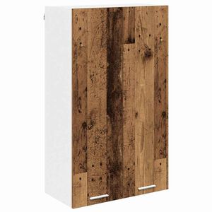 vidaXL Armoire suspendue avec stockage Bois ancien 60 x 31 x 100 cm