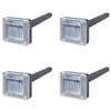 vidaXL Kit 4 x solaire &eacute;nergie anti chasse de rongeurs