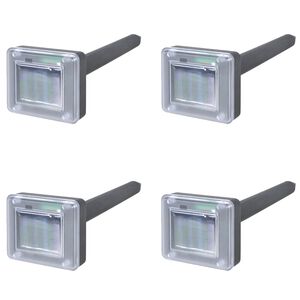vidaXL Kit 4 x solaire &eacute;nergie anti chasse de rongeurs