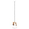 vidaXL Lampe suspendue industrielle 25 W Blanc Rond 19 cm E27