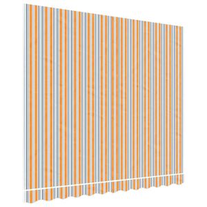 vidaXL Tissu de remplacement pour auvent multicolore 300x250 cm polyester