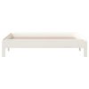 vidaXL Lit empilable sans matelas blanc 80x200 cm bois de pin massif