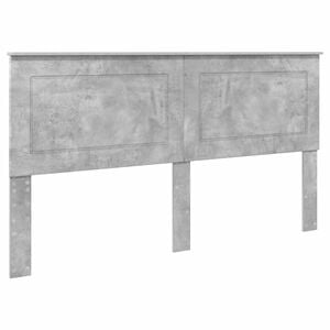 vidaXL T&ecirc;te de lit Gris B&eacute;ton 100 cm Bois d&rsquo;ing&eacute;nierie