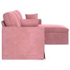 vidaXL Canap&eacute; Rose Dimensions globales: 228 x 134 x 80 cm (l x P x H)