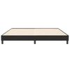 vidaXL Cadre de lit sans matelas noir 200x220 cm velours