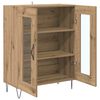 vidaXL Buffet Ch&ecirc;ne artisanal 69,5 x 34 x 90 cm Bois d'ing&eacute;nierie