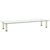 vidaXL Meuble TV Transparent 120x35x17 cm Verre tremp&eacute;
