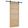 vidaXL Porte coulissante ORKDAL Naturel 86 x 198,5 cm