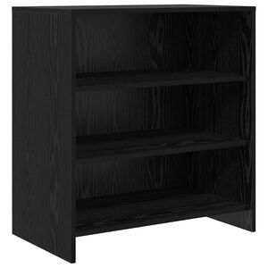 vidaXL Buffet Noir 70 x 41 x 75 cm Bois d'ing&eacute;nierie