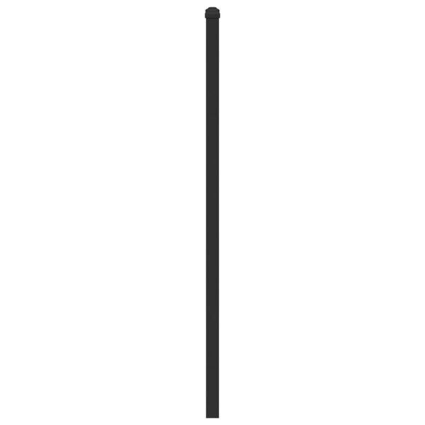 vidaXL T&ecirc;te de lit de remplacement ch&ecirc;ne marron 80 cm bois d'ing&eacute;nierie et acier