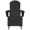 vidaXL Mobilier de jardin lounge 2 pcs Noir 74 x 82 x 90 cm Plastique
