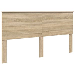 vidaXL T&ecirc;te de lit Ch&ecirc;ne Sonoma 100 cm Bois d&rsquo;ing&eacute;nierie