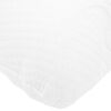 vidaXL Coussin de sommeil Uni Blanc 74 x 39 x 13 cm