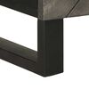 vidaXL Table de chevet noir 50x33x60 cm bois de manguier massif