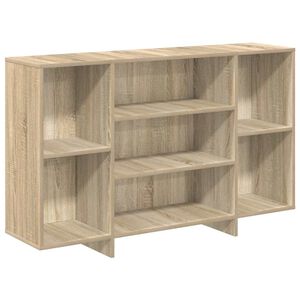 vidaXL Buffet ch&ecirc;ne sonoma 120x30x75 cm bois d'ing&eacute;nierie