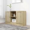 vidaXL Buffet Ch&ecirc;ne sonoma 120x30,5x70 cm Bois d'ing&eacute;nierie
