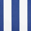 vidaXL Auvent R&eacute;tractable Bleu et Blanc 250 x 200 cm