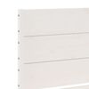 vidaXL Cadre de lit extra long sans matelas 180x220 cm bois massif