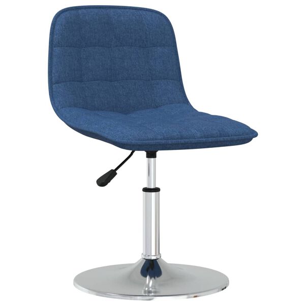 vidaXL Tabouret de bar Bleu Tissu