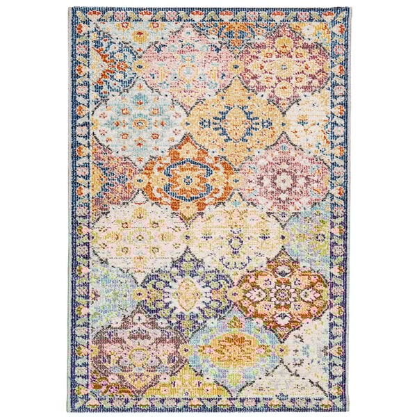 vidaXL Tapis ARBIZU int&eacute;rieur ext&eacute;rieur design vintage 160x230 cm