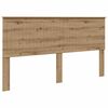 vidaXL T&ecirc;te de lit Ch&ecirc;ne artisanal 180 cm Bois d'ing&eacute;nierie