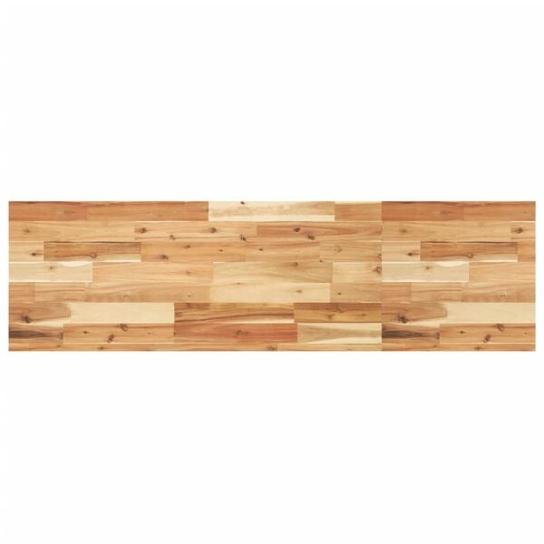 vidaXL Dessus de table 120x40x4 cm rectangulaire bois massif d'acacia