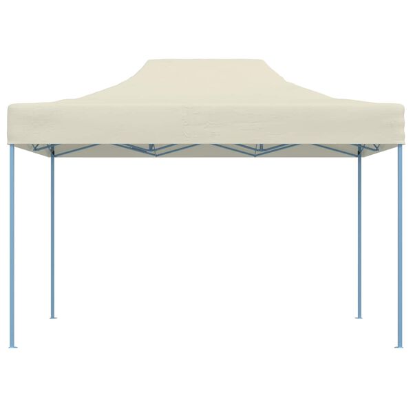 vidaXL Tente de f&ecirc;te Cr&egrave;me 280 x 410 x 315 cm Tissu Oxford
