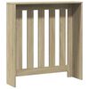 vidaXL Cache-radiateur ch&ecirc;ne sonoma 78x20x82 cm bois d'ing&eacute;nierie