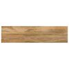vidaXL Table console 118x30x77 cm Bois de manguier massif