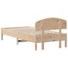 vidaXL Cadre de lit sans matelas 100x200 cm bois massif de pin