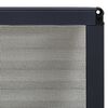 vidaXL Moustiquaire pliss&eacute;e pour fen&ecirc;tre Aluminium Anthracite 60x80 cm
