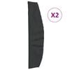 vidaXL Housses de parapluie de jardin 2 pcs 265x50/70/40 cm 420D