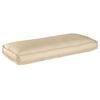 vidaXL Coussin Beige 120 x 50 x 12 cm Tissu Oxford