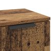 vidaXL Buffet avec tiroir 3 pcs Bois Ancien Bois d'ing&eacute;nierie