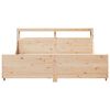 vidaXL Cadre de lit sans matelas 200x200 cm bois massif de pin