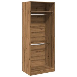 vidaXL Garde-robe ch&ecirc;ne artisanal 80x50x200 cm bois d'ing&eacute;nierie