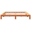 vidaXL Cadre de lit sans matelas cire marron 180x200cm bois pin massif