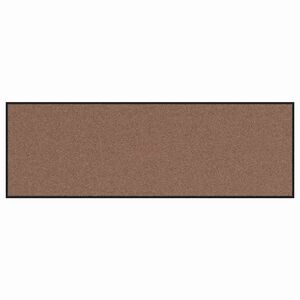 vidaXL Tapis d'entr&eacute;e Marron et noir 60 x 180 cm 100% Polyamide