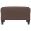 vidaXL Repose-pied Marron 70x55x41 cm Similicuir