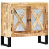 vidaXL Buffet 80x30x76 cm bois de manguier massif